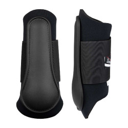 Ghette in Neoprene con Guscio in Gomma Umbria Equitazione Nero