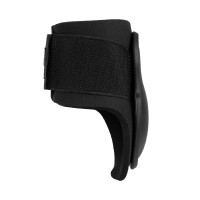 Paraglomi in Neoprene con Guscio in Gomma Umbria Equitazione Nero Paraglomi in Neoprene con Guscio in Gomma Umbria Equitazione Nero