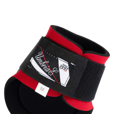 Paraglomi in Neoprene con Guscio in Gomma Umbria Equitazione Rosso