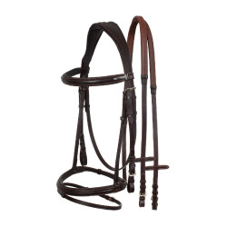 Briglia Modello Classico Padded Supreme Marrone Briglia Modello Classico Padded Supreme Marrone
