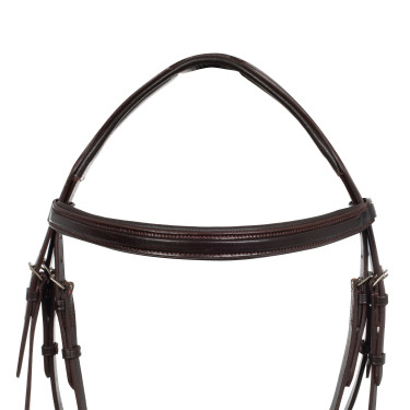 Briglia Modello Classico Padded Supreme Marrone Briglia Modello Classico Padded Supreme Marrone