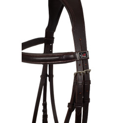 Briglia Modello Classico Padded Supreme Marrone Briglia Modello Classico Padded Supreme Marrone