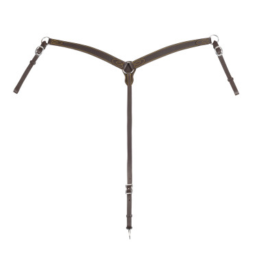 Pettorale Stretto Classico Lakota Marrone