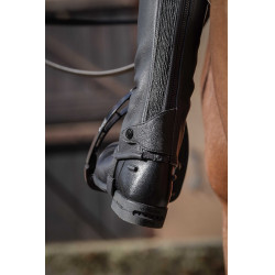 Mini-chaps Equithème Elite Nero Mini-chaps Equithème Elite Nero