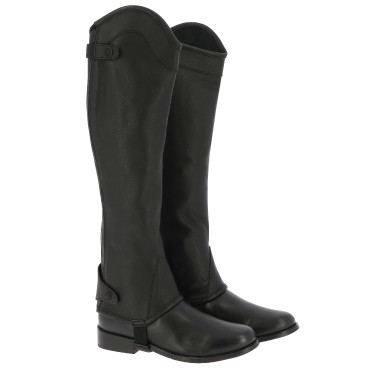Mini-chaps Equithème Elite Nero Mini-chaps Equithème Elite Nero