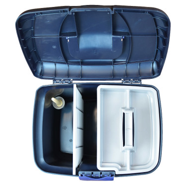 Cassetta da toelettatura Hippo-Tonic Blu notte / blu reale Cassetta da toelettatura Hippo-Tonic Blu notte / blu reale