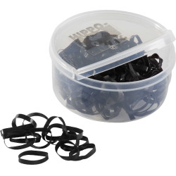 Elastici in silicone Hippo-Tonic Nero