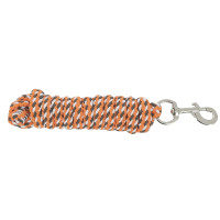 Lunga redine tricolore Marrone / arancione / bianco