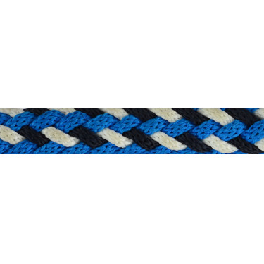 Lunga redine tricolore Marina / re / bianco Blu