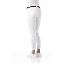 Pantaloni Equitheme Lars uomo Bianco