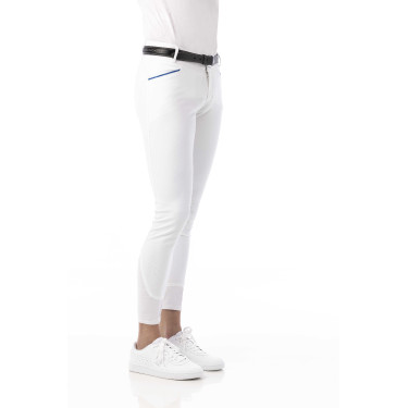 Pantaloni Equitheme Lars uomo Bianco