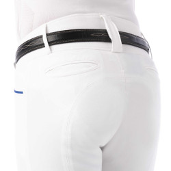 Pantaloni Equitheme Lars uomo Bianco