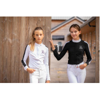 Camicia da concorso Pénélope Showshirt Bianco Camicia da concorso Pénélope Showshirt Bianco