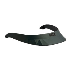 Visiera per casco da equitazione Naca Verde opaco / nero