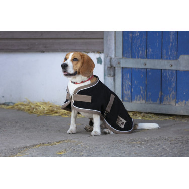 Coperta per cane Diego & Louna Polyfun Nero / talpa