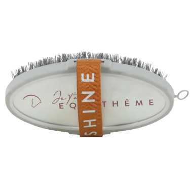 Spazzola morbida Equithème Ti amo Grigio