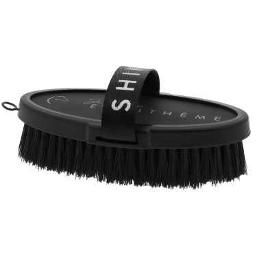 Spazzola morbida Equithème Ti amo Nero
