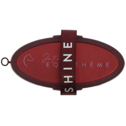 Spazzola morbida Equithème Ti amo Bordeaux