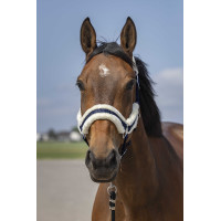 Capestro Equithème Nylon Montone Bordeaux / bianco