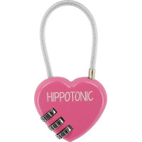 Lucchetto Hippotonic Cuore Fucsia Rosa