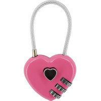 Lucchetto Hippotonic Cuore Fucsia Rosa