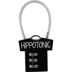 Lucchetto per cassetta da toelettatura Hippotonic T-shirt Nero