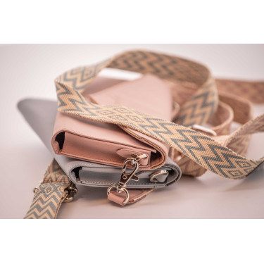 Pochette Pénélope New Phone pocket Rosa cipria