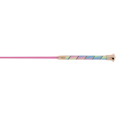 Frustino da dressage Whip & Go Strassy Arcobaleno Multicolore
