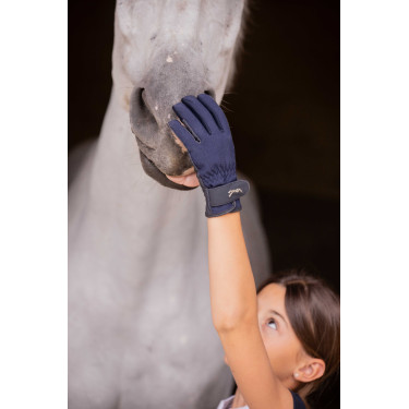 Guanti Eden by Pénélope Inverno Marina Blu marino