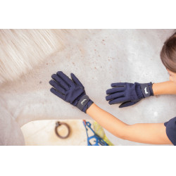 Guanti Eden by Pénélope Inverno Marina Blu marino