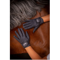 Guanti Eden by Pénélope Prisma Strass Marina Blu marino