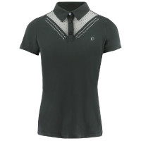 Polo donna Equithème Lady Nero Polo donna Equithème Lady Nero