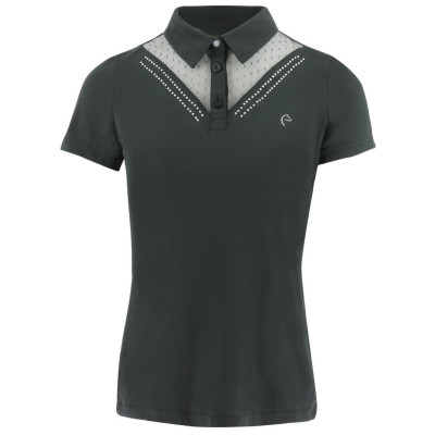 Polo femme Equi-Theme Lady Noir