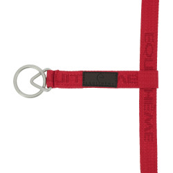 Capestro in nylon Equithème Jacquard Rosso
