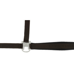Capestro in nylon Equithème Jacquard Marrone