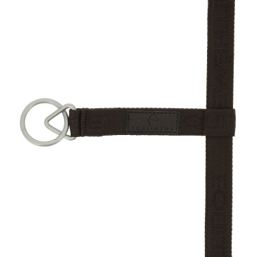 Capestro in nylon Equithème Jacquard Marrone