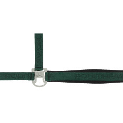 Capestro in nylon Equithème Jacquard Verde