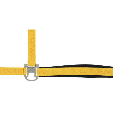 Capestro in nylon Equithème Jacquard Oro