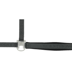 Capestro in nylon Equithème Jacquard Grigio