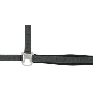 Capestro in nylon Equithème Jacquard Grigio
