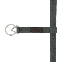 Capestro in nylon Equithème Jacquard Grigio