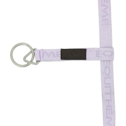 Capestro in nylon Equithème Jacquard Lilla Blu