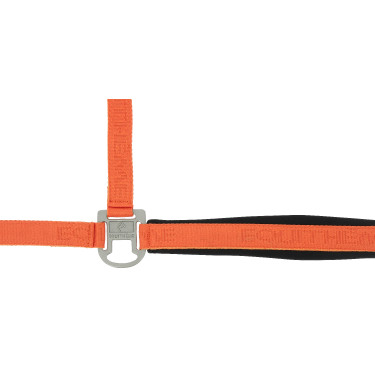 Capestro in nylon Equithème Jacquard Arancione