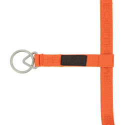 Capestro in nylon Equithème Jacquard Arancione