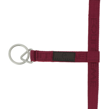 Capestro in nylon Equithème Jacquard Bordeaux
