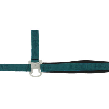 Capestro in nylon Equithème Jacquard Blu petrolio