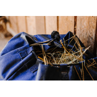 Borsa a rete per fieno HIPPOTONIC - Rettangolo Marina Blu marino