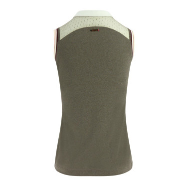Polo da donna Equithème Smoff senza maniche Polo da donna Equithème Smoff senza maniche