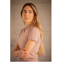 Polo Pénélope Josie Beige / rosa