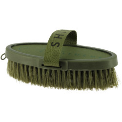 Spazzola morbida Equithème Ti amo Oliva Verde